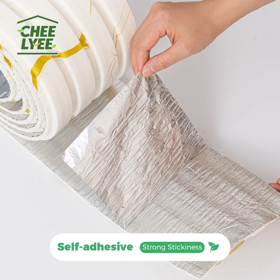 1 لفة ملصق حائط من الفوم Sxp، لوحة حائط ثلاثية الأبعاد، سميكة 11 مم، لوح تنورة ذاتي اللصق، مناسب لجميع المساحات الداخلية #2