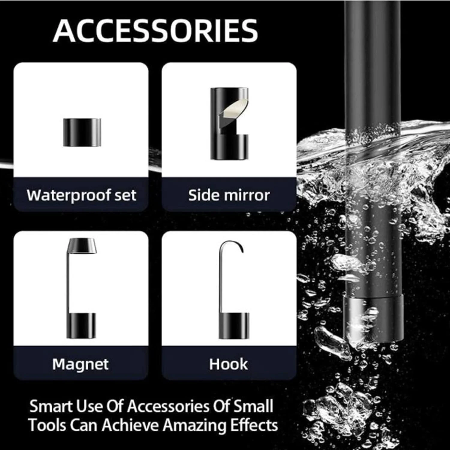 Industrial Piping Channel Sewer Inspection Video Automotive Professional Boroscope Endoscope Camera Endoscope Dual Lens For Cars