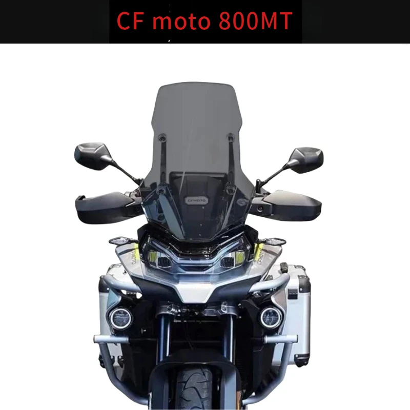 Screen 52CM/57CM High Quality For CFMOTO 800 MT 800MT MT800 Motorcycle Windscreen Wind Deflectors Windshield Gray