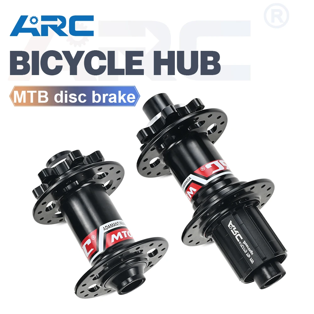 ARC Mountain Bike Front Rear Hub Seal 4 S&S Bearings 32 Hole Quick Release Hub Disc Brake 8 9 10 11 12Speed 4 Pawls 3 Tooth