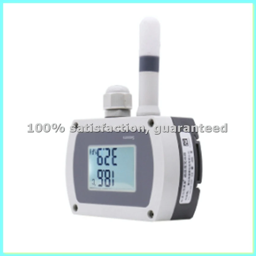 RS485 Modbus Wall-Mounted Temperature and Humidity Transmitter Sensor with Display Track Installation-ABFB