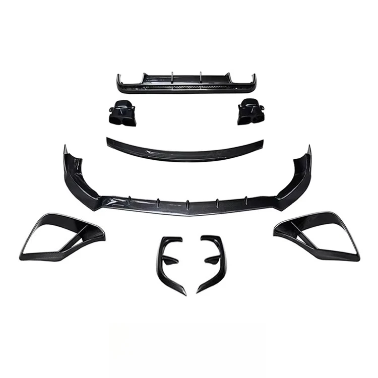 

Carbon Fiber Body Kit For W217 Coupe Upgrade To B Style Front Lip Rear Diffusers Splitter Spoiler Car Kitcustom