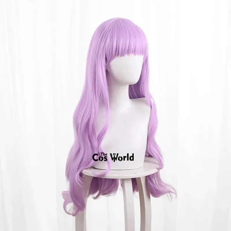 NewLove Live Superstar Liella Wien Margarete Pink Purple 80cm Long Anime Cosplay Wigs Fiber Heat Resistant Synthetic Hair + Wig