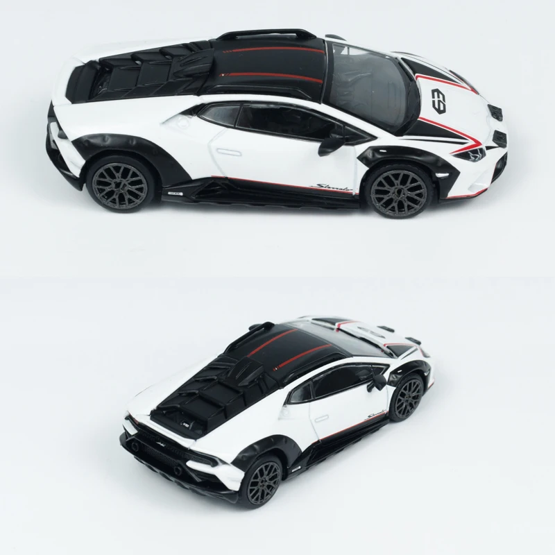 MINIGT 1:64 Huracan Sterrato Bianco Asopo alloy car model 763