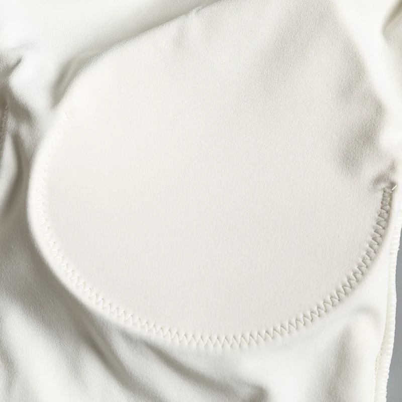 Sport-T-Shirt für Damen im Sommer, kurz, sexy, rückenfrei, integrierter Yoga-Anzug, Weste, zum Laufen, ärmelloser Fitness-Anzug – Detail 8