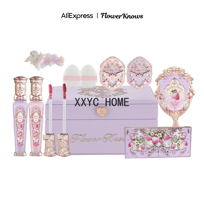 Flower Knows Strawberry Rococo All-In Gift Set