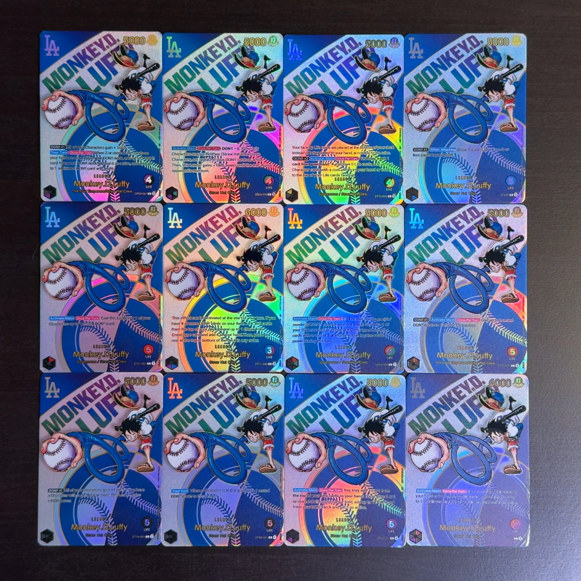 Holographic One Piece TCG OPCG English Leader card textured foil card Luffy x Dodgers EB02-010 ST10-002 Complete List of Luffy - AliExpress 26 Holographic One Piece TCG OPCG English Leader card textured foil card Luffy x Dodgers EB02-010 ST10-002 Complete List of Luffy - AliExpress 26