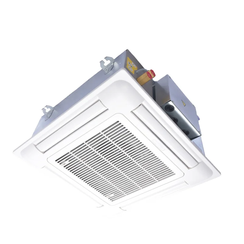 Ceiling box fan coil dual heating and cooling central air conditioning from the four sides  for home ues