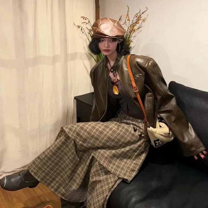 Gorra de vendedor de periódicos de cuero de alta calidad para hombre, boinas elegantes de estilo británico para mujer, gorra octogonal fácil de combinar para ocio, primavera y otoño