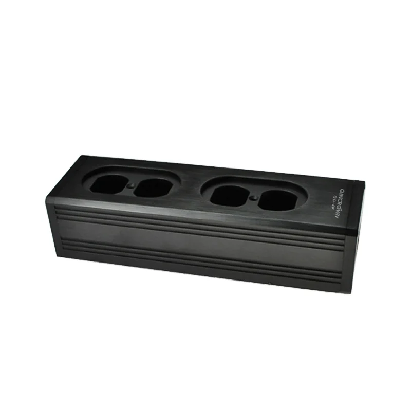 

Hifi Desktop US Power Ptrips Aluminum Alloy US Power Socket Power Outlet Terminal Block Shell