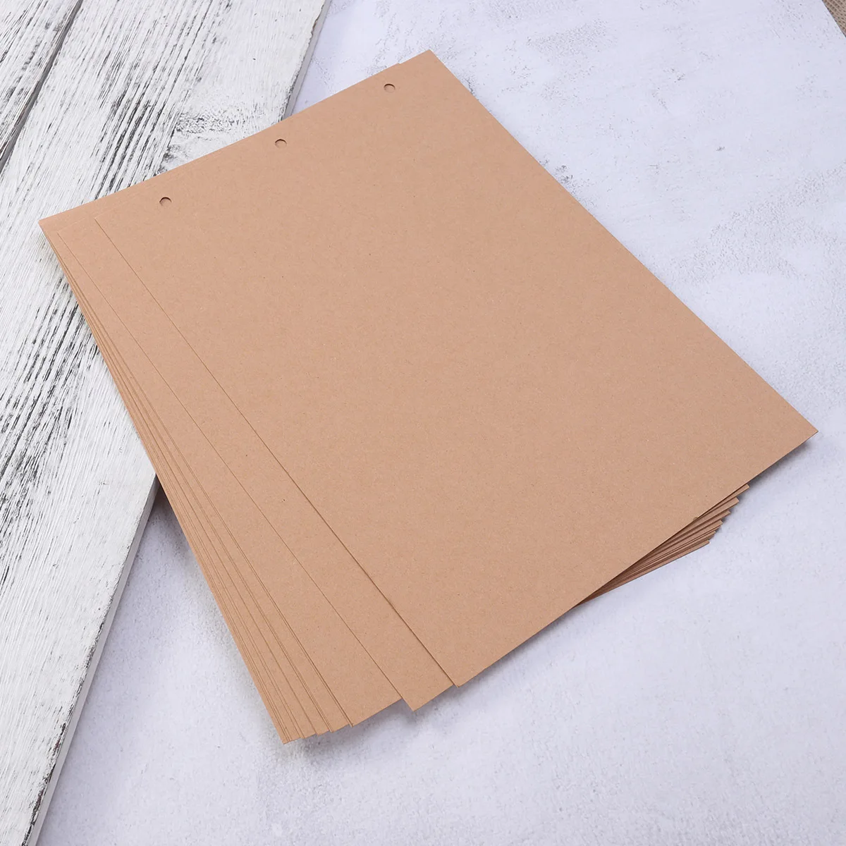 

Double Sided Kraft Paper For 10 Inch Scrapbook Photo Album 30 Sheets Cardboard For Diy Craft Home Use Scrapbook Album