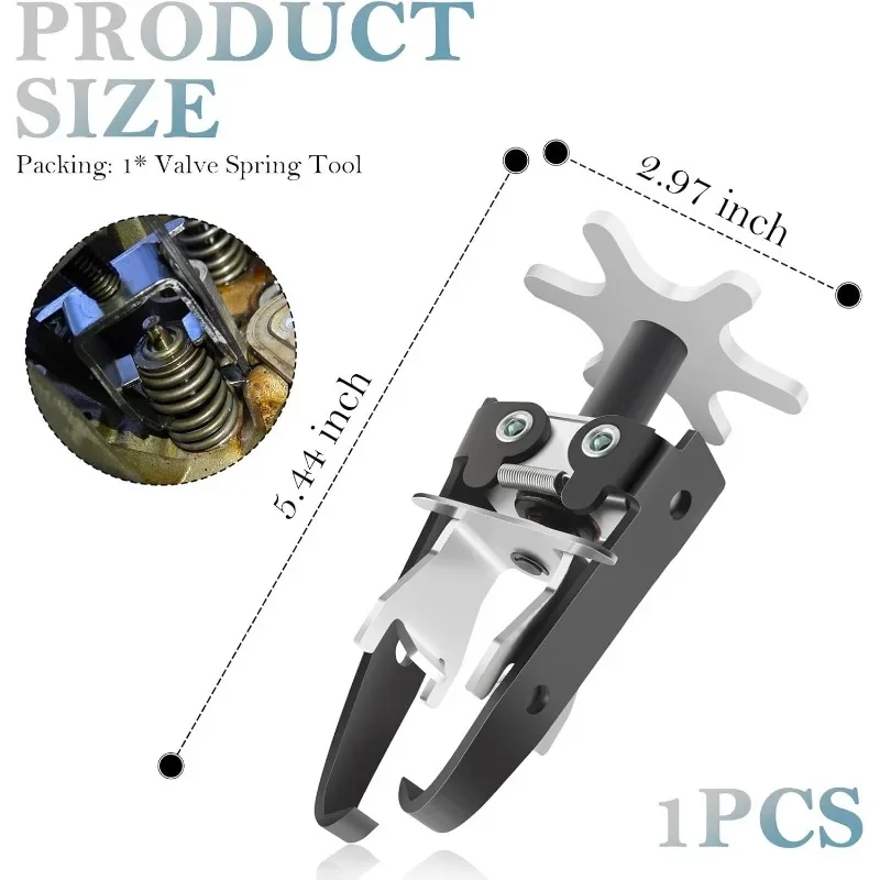 Picture 4: Valve Spring Removal Tool Overhead Valve Spring Compressor Universal Automotive Engine Repair Install Spring Ret Car Accessories