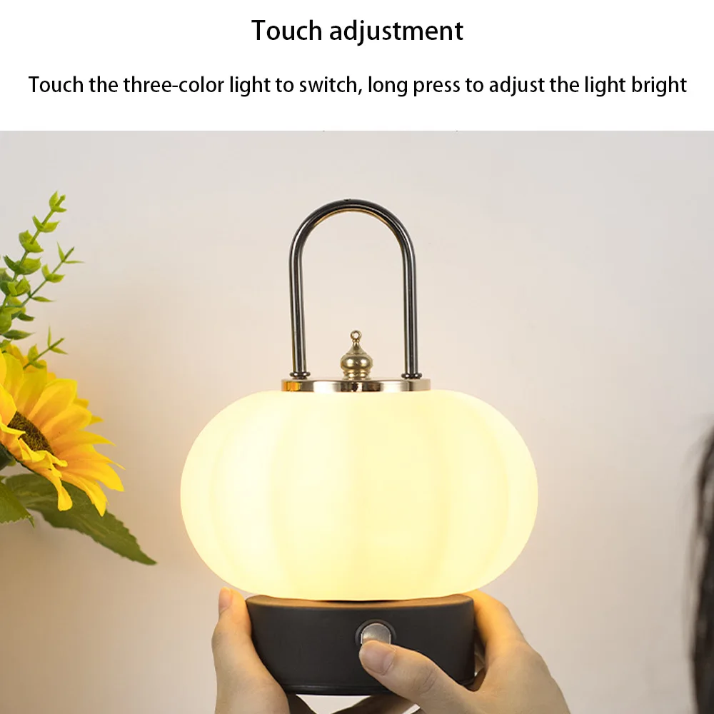 Scandinavian modern led rechargeable table lamp portable lamp bar restaurant cafe decorative atmosphere personalized table lamps