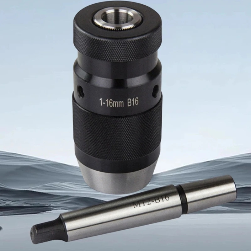   Efficient MT2‑B16 Automatic Tightening Drill Chucks 1‑16Mm for Smooth Drilling