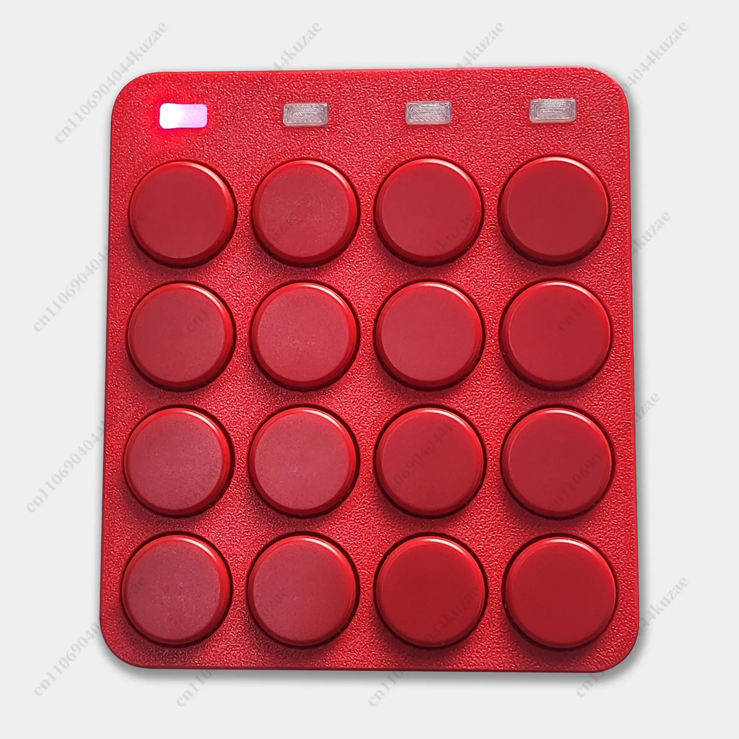 QMK Custom Mechanical Keyboard, 4x4 16-Key Low Profile Switch Controller with MIDI Pad & Shortcut Function