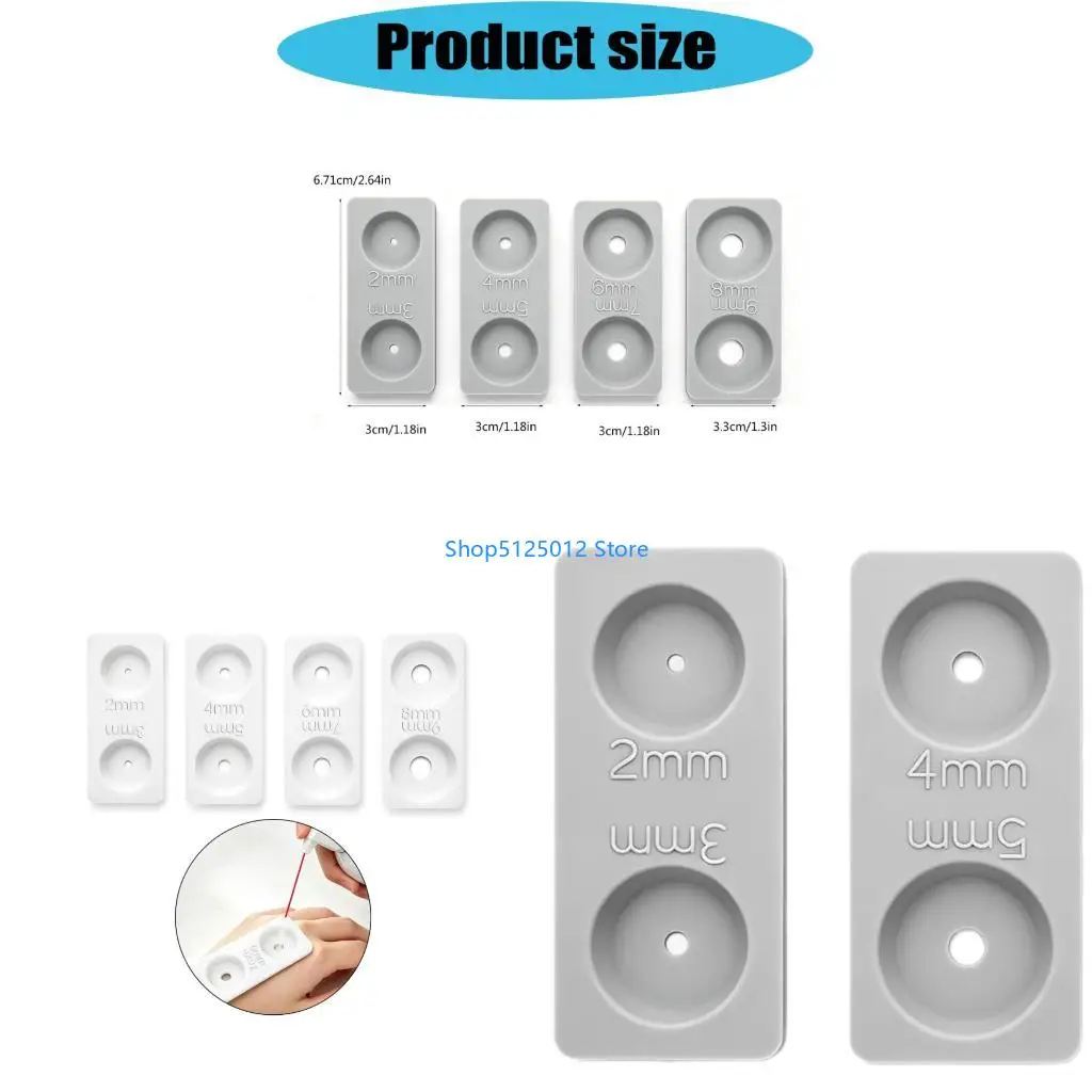 G8TC Liquid Nitrogen Opening Guard with Paired Recessed Positions, Rectangular Form and Rounded Edges for Targeted Work