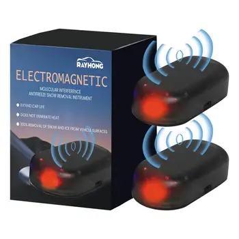 2 szt. Odporny na zamarzanie instrument samochodowy szyba samochodowa przeciwoblodzeniowa i odśnieżacz zimowe urządzenie przeciw zamarzaniu zakłóceń elektromagnetycznych