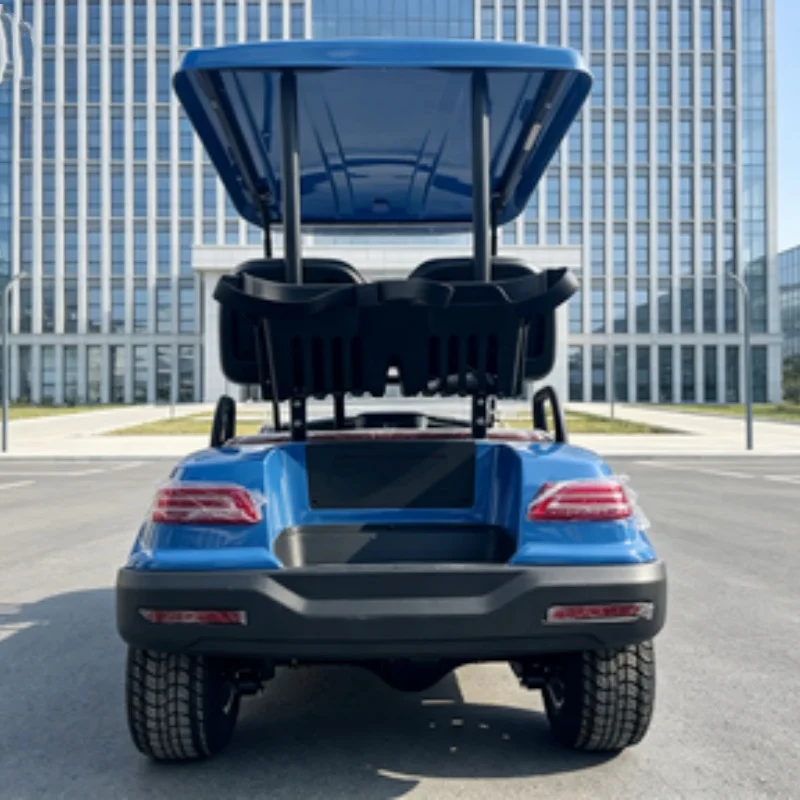 Cheap Prices Mini Street Legal Golf Buggy Electric Golf Cart Solar Power Generation 12 Inch Wheel Golf Bag Straps And Basket