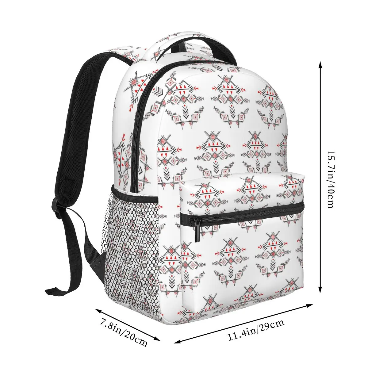 Kabyle Jewelry Amazigh Africa Ethnic Style Backpacks Boys Girls Bookbag Students School Bags Cartoon Kids Rucksack Shoulder Bag