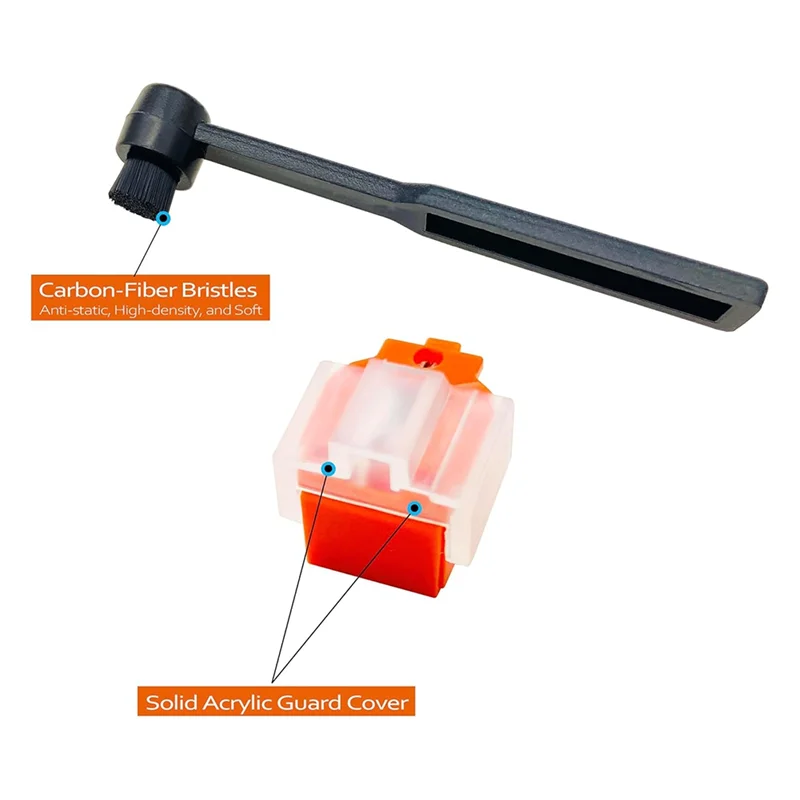 Excellent-ATN3600 Diamond Turntable Stylus With Cleaning Brush, Record Player Needles For Audio-Technica AT-PL50,AT-LP60,AT-PL30