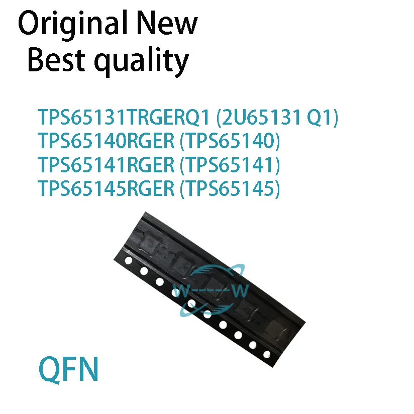 (5 PCS)NEW TPS65131TRGERQ1 2U65131 Q1 TPS65140RGER TPS65140 TPS65141RGER TPS65141 TPS65145RGER TPS65145 QFN IC Chip