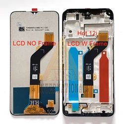 Tested LCD For Infinix Hot 12 Play X6816 LCD Display Screen+Frame Touch Digitizer For Hot 12i X665 Hot 12 X6817 12 Pro X668 LCD