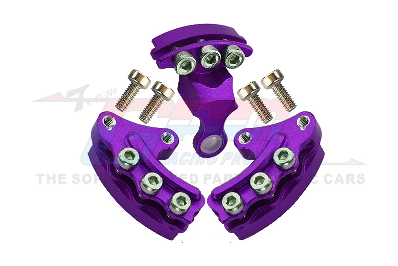 Soporte de rotor de freno de aluminio GPM para motocicleta KYOSHO 1/8 NSR500