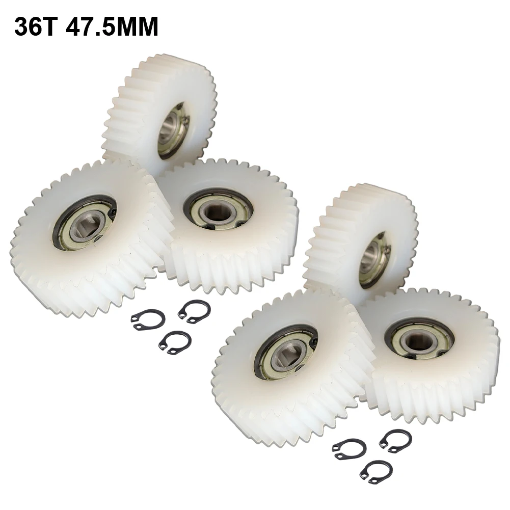 

608 Bearing E-Bike Nylon Gear Package With Circlips Reduce Noise Levels Thickness 13.5mm Nylon And Stainless Steel