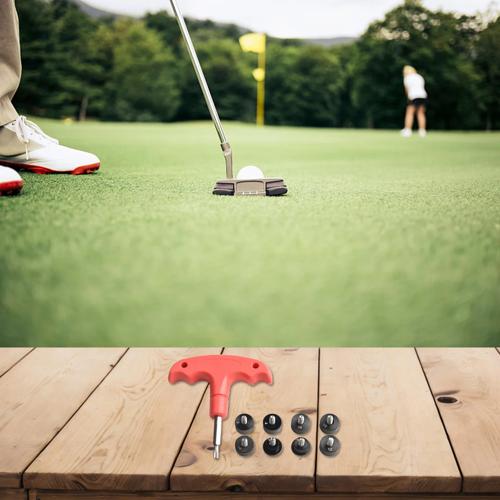 Optimize Your For Golf Swing with 8 Piece Weight Set for Stealth2 Drivers Comes with Wrench and Protective Case