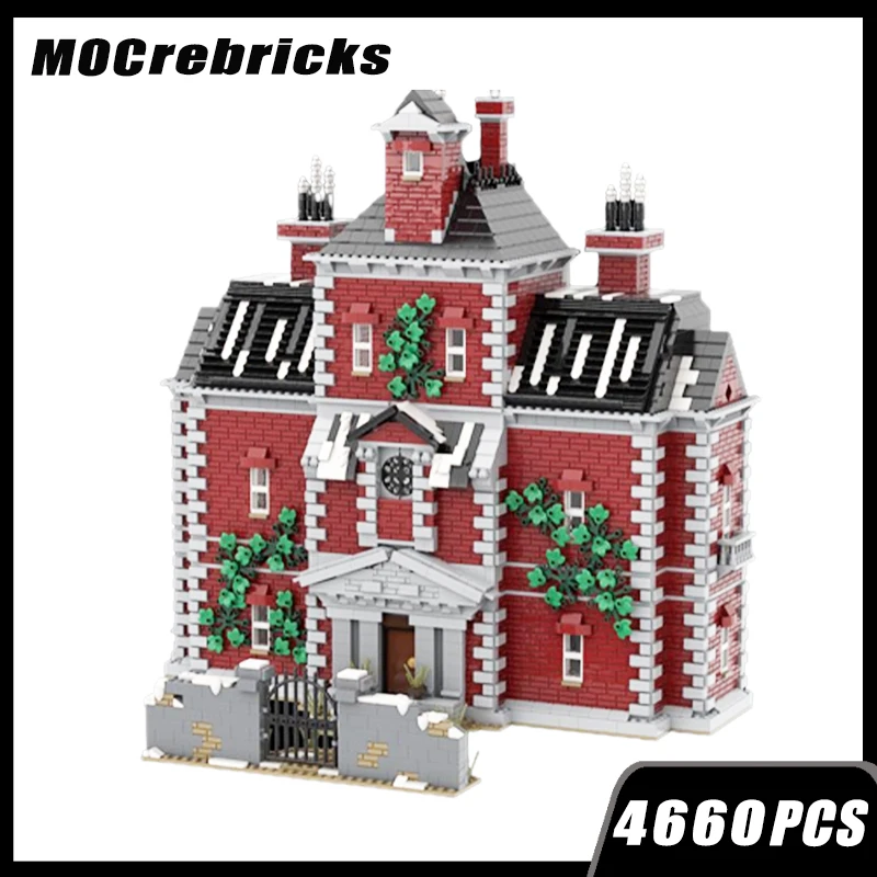 Movie Space Series Christmas Carol House Architecture Building Block Street View Technology DIY Model Education Brick Toys Gifts