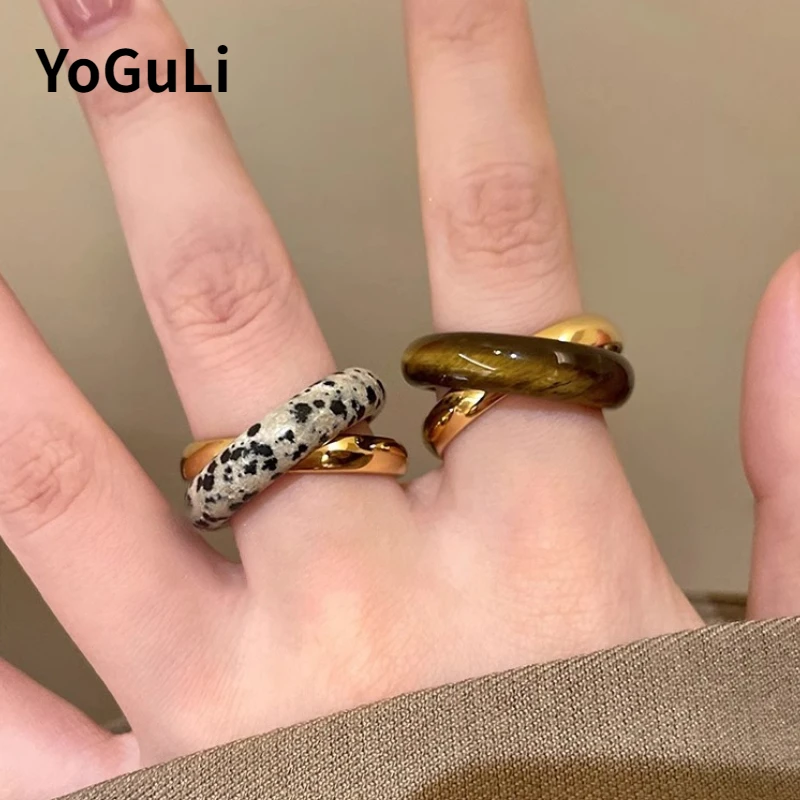 Модные украшения: кольца перекрестного дизайна для женщин