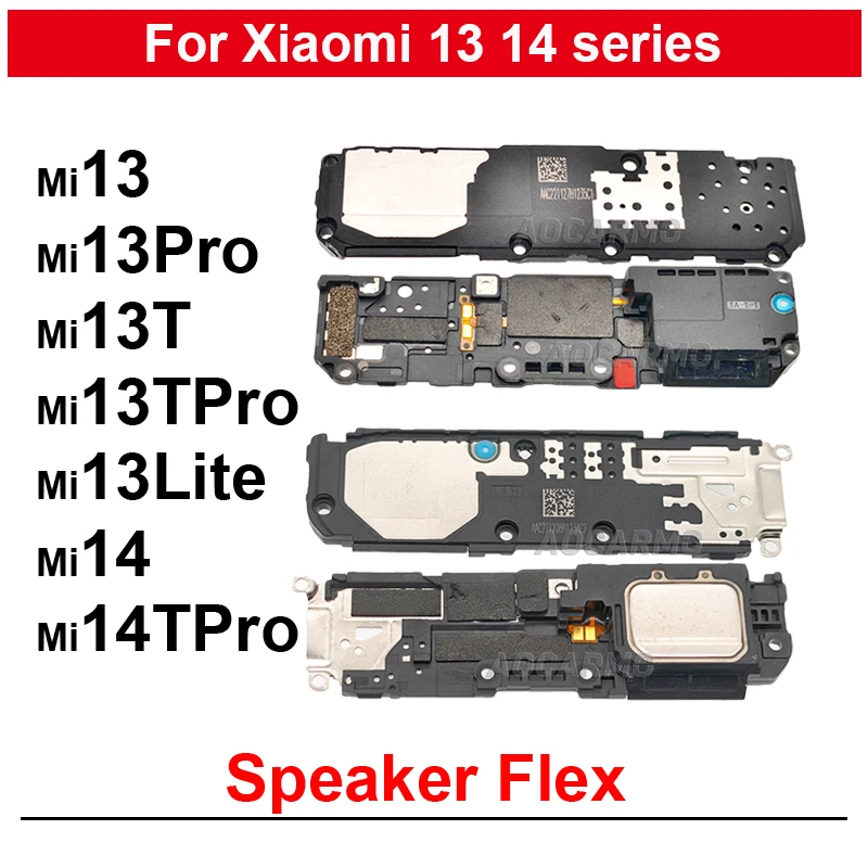 

Для Xiaomi 14 13 Ultra Lite 14T 13T Pro: Запасные части для нижнего динамика/зуммера/голосового кабеля (гибкий кабель)