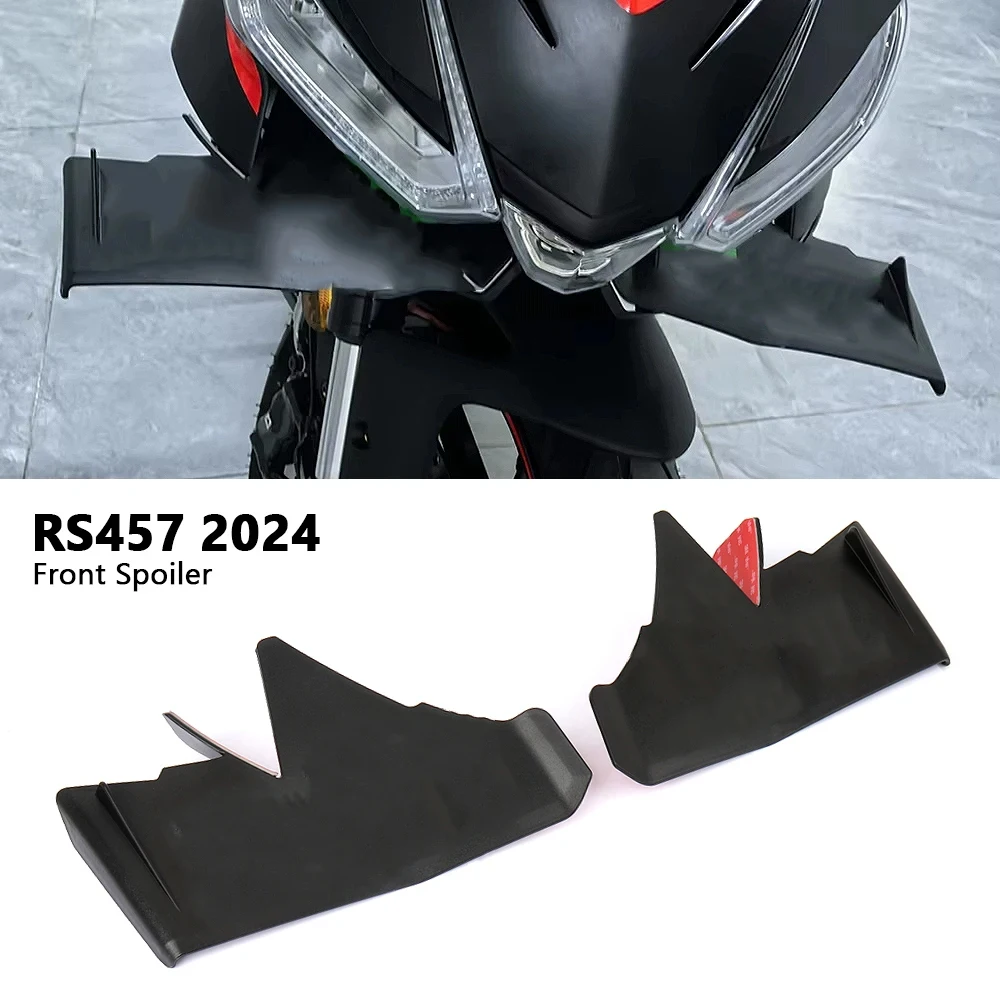 

For Aprilia RS457 RS 457 rs457 2024 ABS Front Fairing Winglets Aerodynamic Protection Guard Cover Motorcycle Accessories Parts