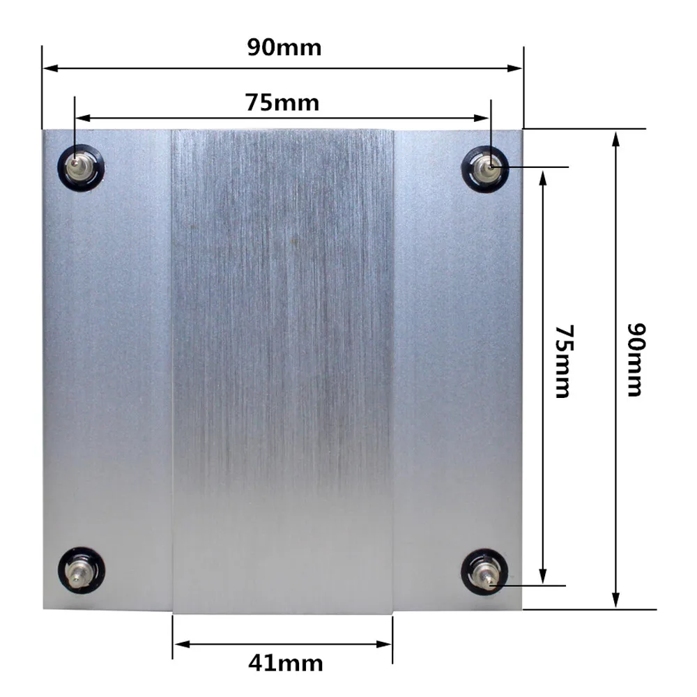 2U Server CPU Cooler Aluminum Heatsink Radiator for Intel 1150 1151 1155 1156 Industrial Computer Passive Cooling