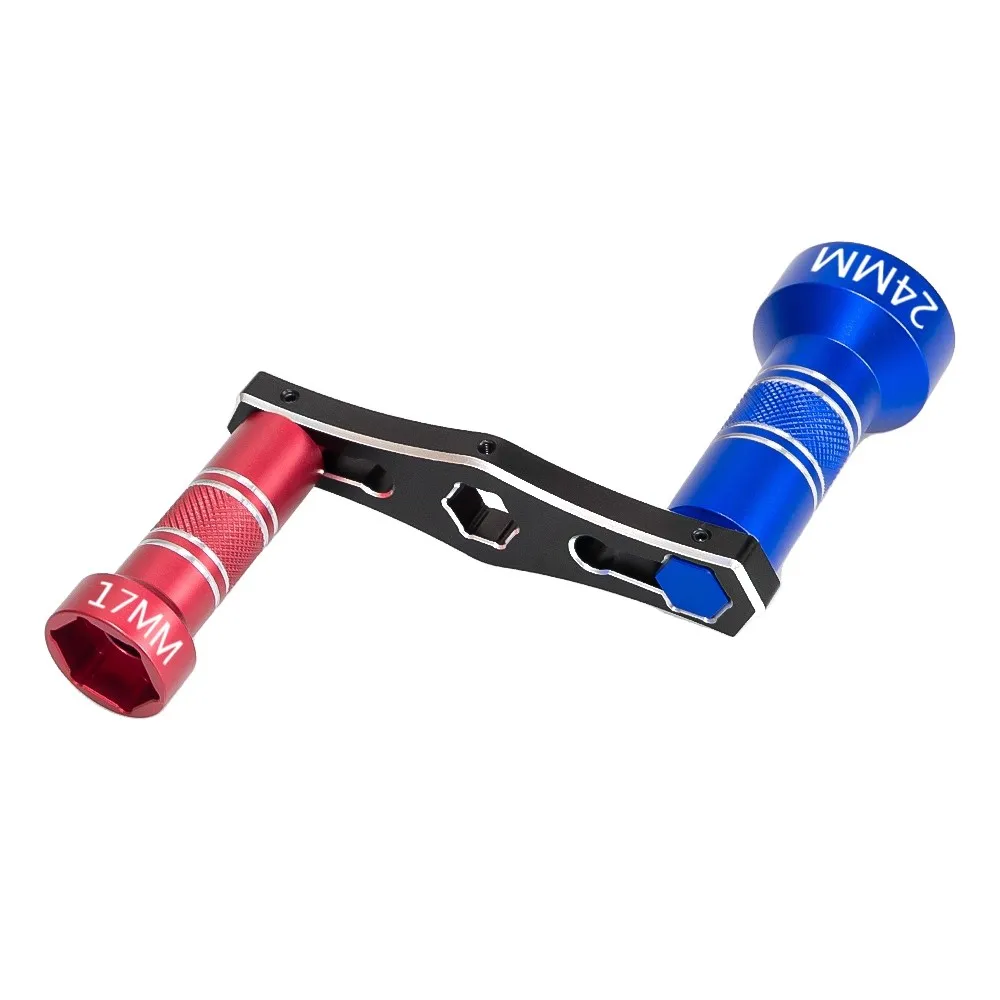 17 / 24 Mm Wheel Hex Nuts Sleeve Wrench Metal Tools RC Car 1/8 for Off-road RC Truck Car Monster Truck Trxs X-Maxx  E-REVO