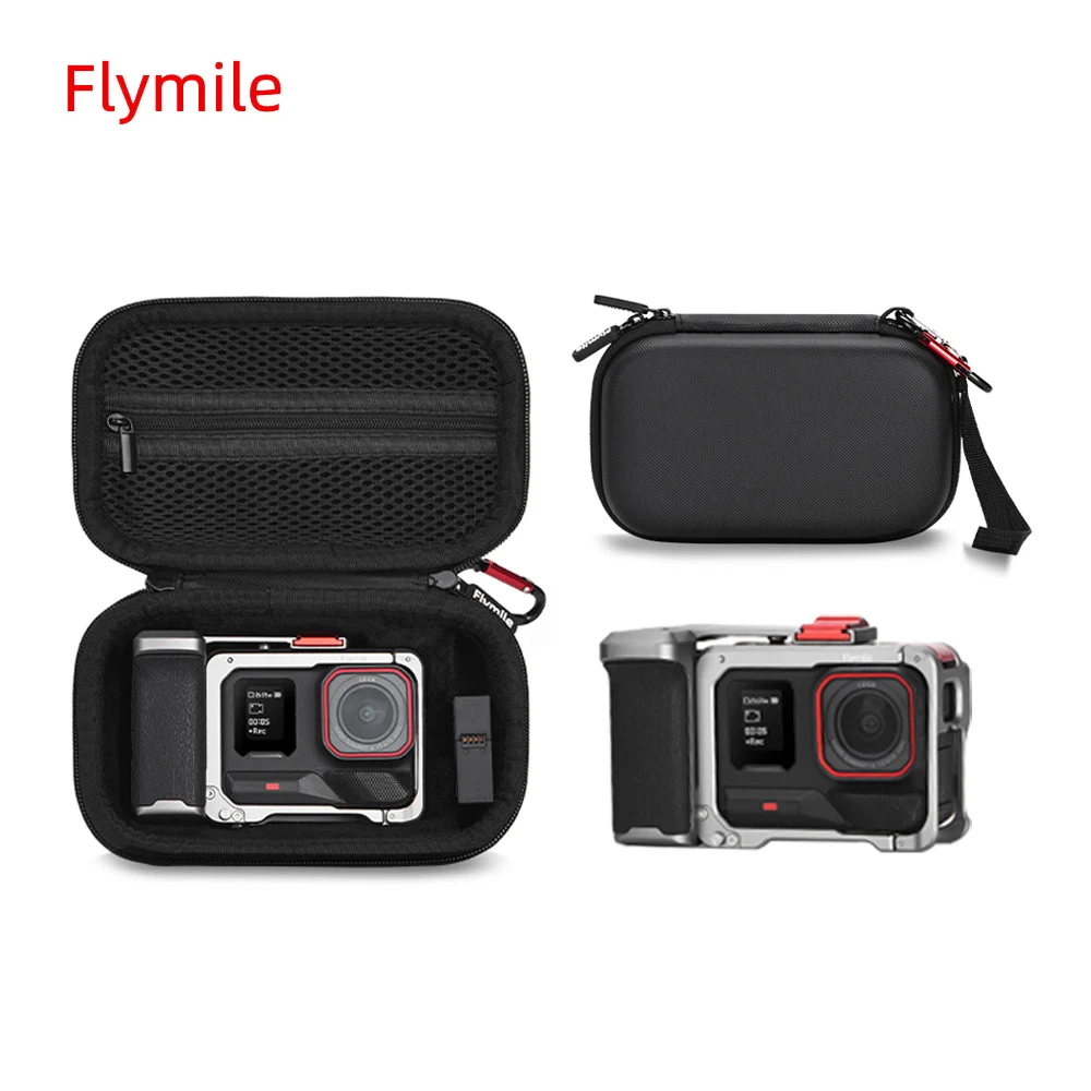 

Flymile Camera Grip For Insta360 ACE Pro 2,Xplorer Grip,Cage & Handle Grip Combo Kit,For Insta360 Ace Pro Accessories