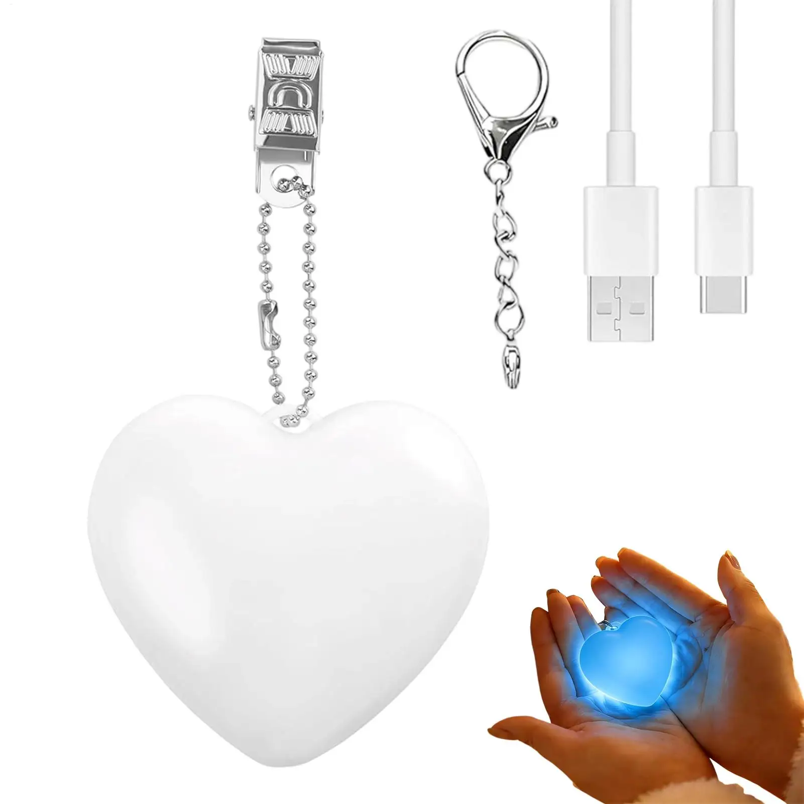 Purse Light LED Portable Automatic Sensor Rechargeable Keyrings Touch Handbag Light For Bedroom Home Winter Bedside Desktop