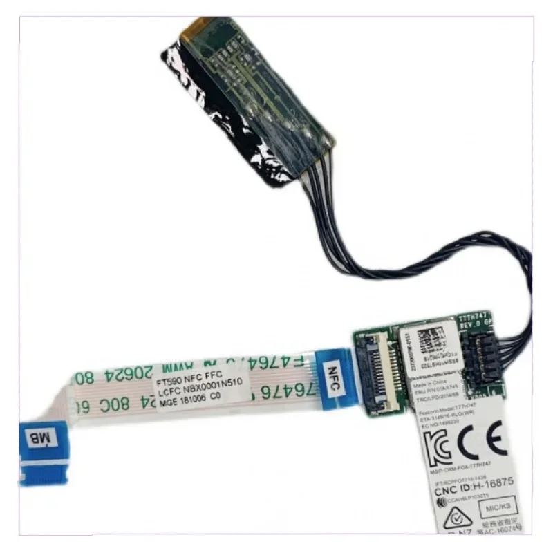 

01ax745 nbx0001n510 new for Lenovo ThinkPad t490t495 T14 p43s T590 T15 wireless NFC FXN npc300