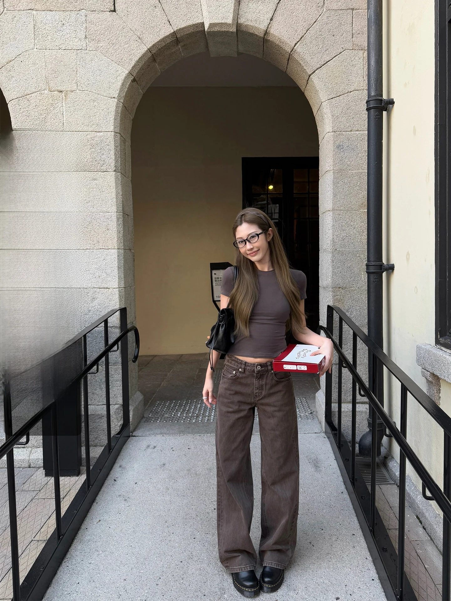 

4PRIL Low Waist Loose Fit Casual Women's Jeans American Style Cotton Straight Leg Pants Spring Summer Autumn Seasonal Wear