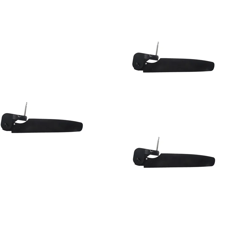 AED2-3X نايلون زورق كاياك الدفة Ail مجموعة اتجاه التحكم في القدمين #2