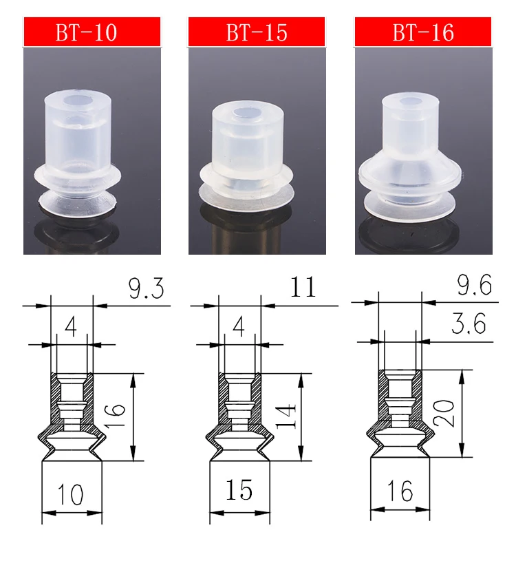 SMC Type Mini Vacuum Suction Cup Robot Accessories Industrial