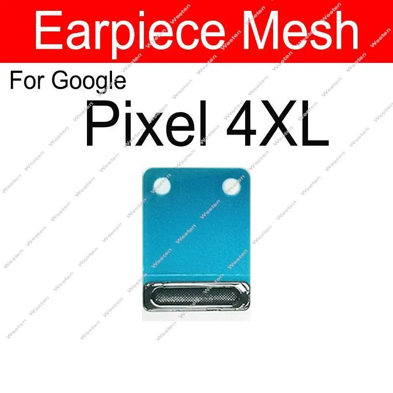 For Google Pixel 4A 5A 4xl 3xl 2xl 2 3 4 Earpiece Speaker Mesh Anti-dust Mesh Ear Speaker Dust-proof Grill Parts