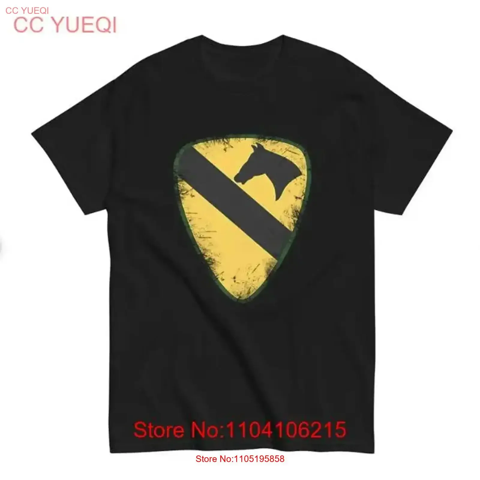 1st Cavalry Division Vintage Proud U S Army gift T shirt Veteran vintage Washed Stylish Versatile Slightly designer clothes