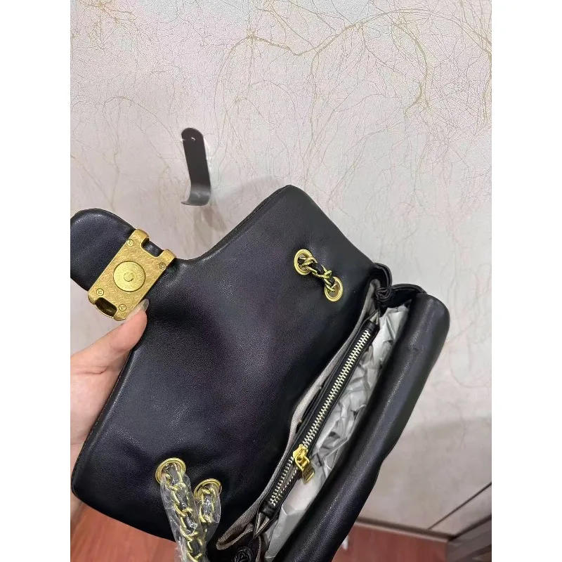 Single Shoulder Hand-held Chain Style Crossbody Bag, A New Fashion Style Diamond Grid Small Fragrance Style Small Fragrance Bag