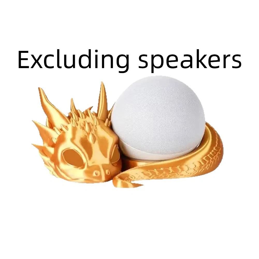 Dragon Shaped Speaker Holder Exquisite Design Innovative Speaker Bracket Multifunction Frame Storage Storage Holder