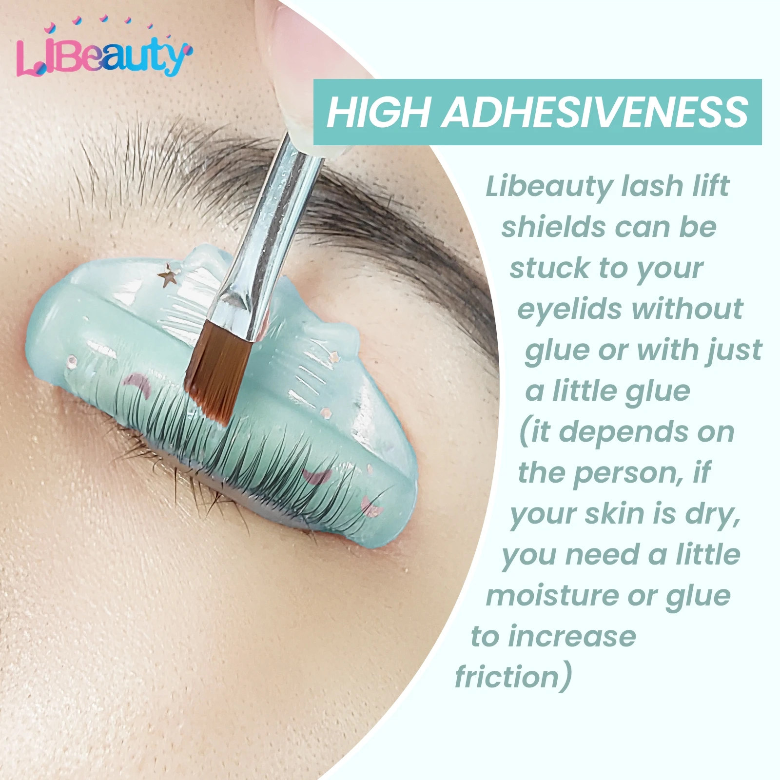 Libeauty 7ペア Cカール シリコン製 まつげパーマパッド 粘着式まつげロッド シールド リフティング 3Dまつげカーラー アクセサリー メイクアップツール