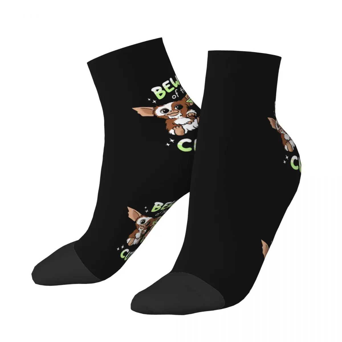 Cool Gremlins Gizmo Mogwai Socks Men Women Warm 3D Printed Sci Fi Monster Movie Football Sports Socks