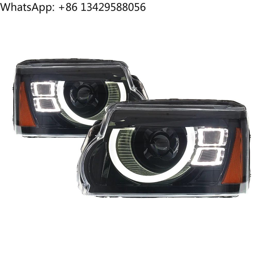 

For Land Rover Discovery LR4 2010-2016 Pair LED Front Headlight Assembly