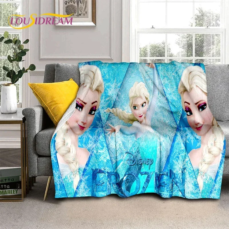 29 Style Frozen Elsa Princess Snow Queen Cartoon Girl Soft Throw Blankets,Comfortable Blanket for Beds Sofa Home Bedroom Gifts