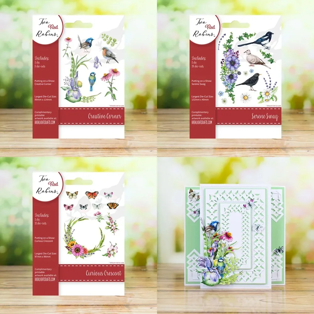 utting Dies for DIY Scrapbooking Flawless Birds Chirping Metal CCrafts Dies Cut Stencils Maker Photo Album Template Handmade